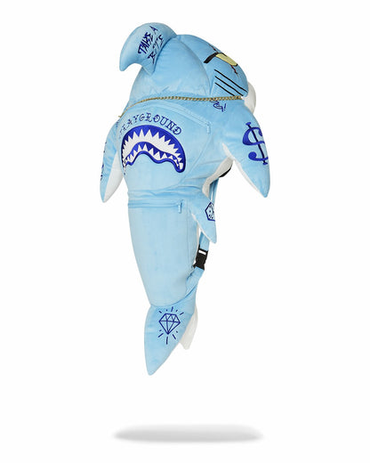 Sprayground - STUFFED SAVAGE HOODY BACKPACK SHARK