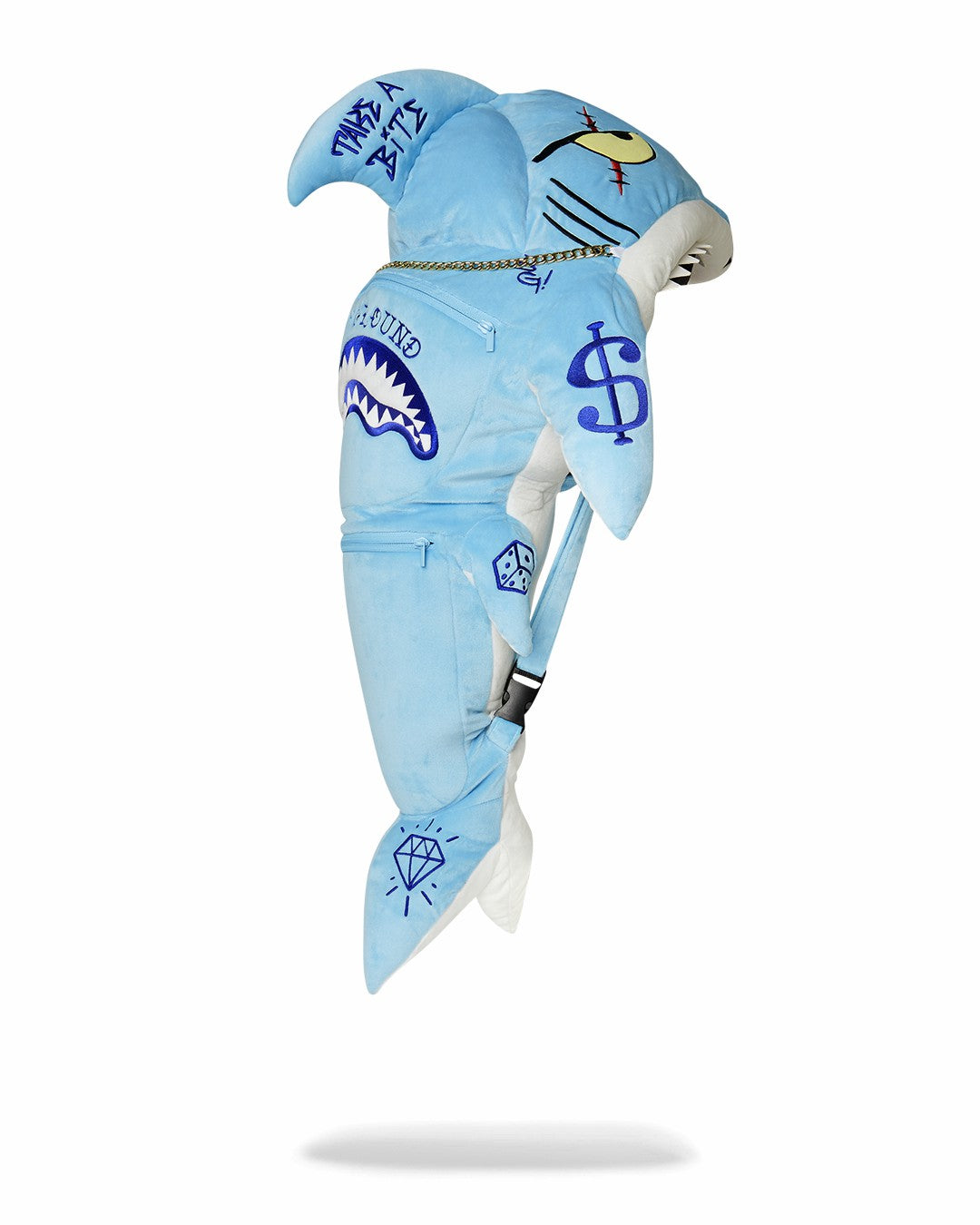 Sprayground - STUFFED SAVAGE HOODY BACKPACK SHARK