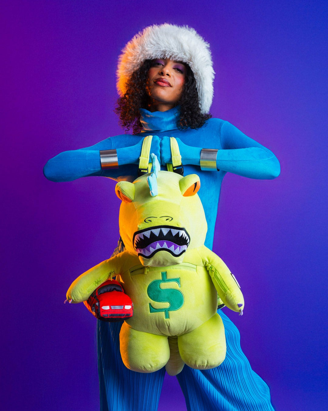 Sprayground - RUGRATS REPTAR GROWL PLUSH BACKPACK