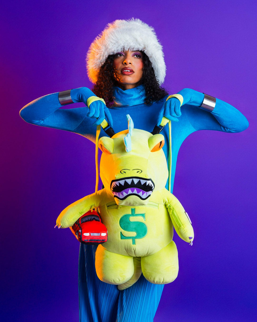 Sprayground - RUGRATS REPTAR GROWL PLUSH BACKPACK