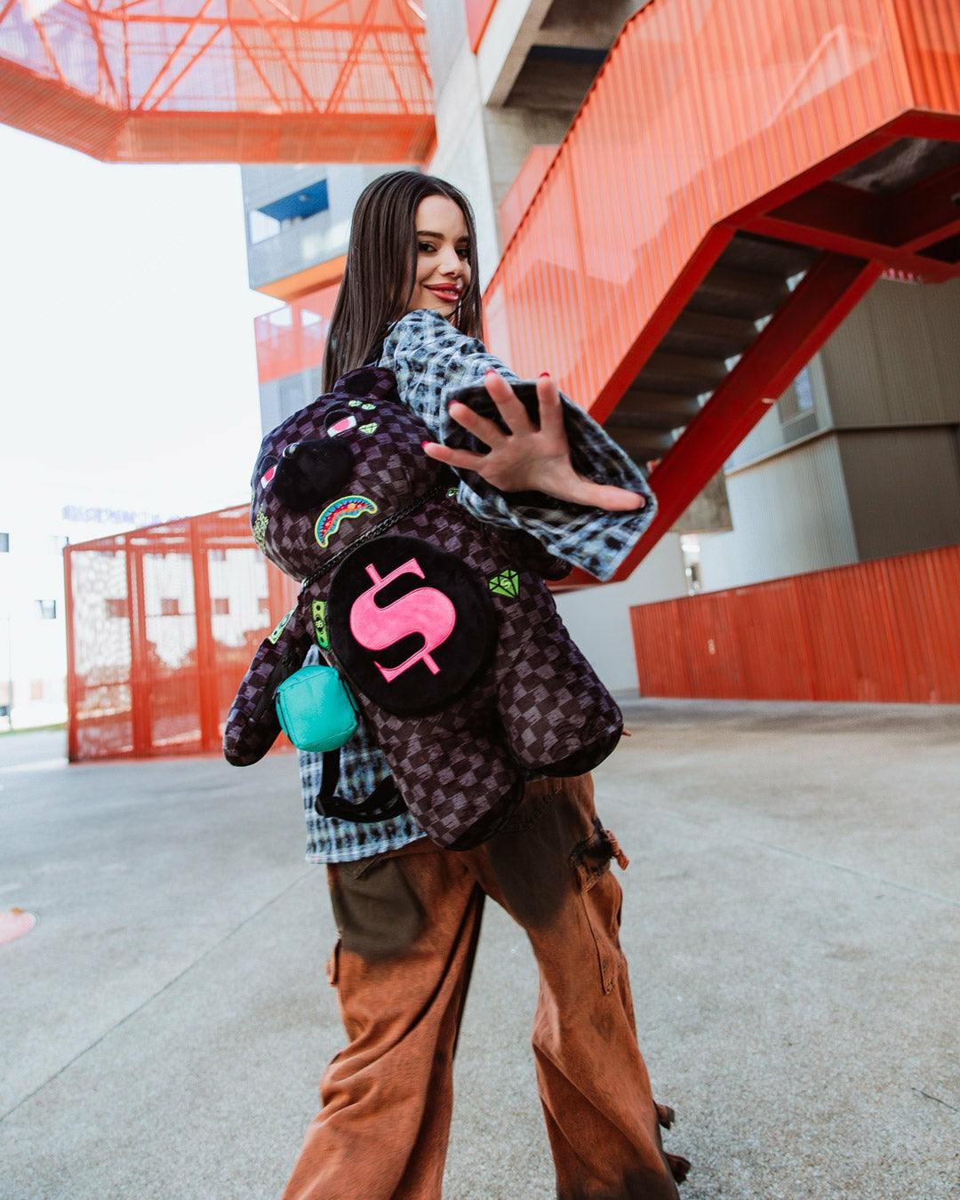 Sprayground - SLIME TAKEOVER MONEYBEAR BACKPACK