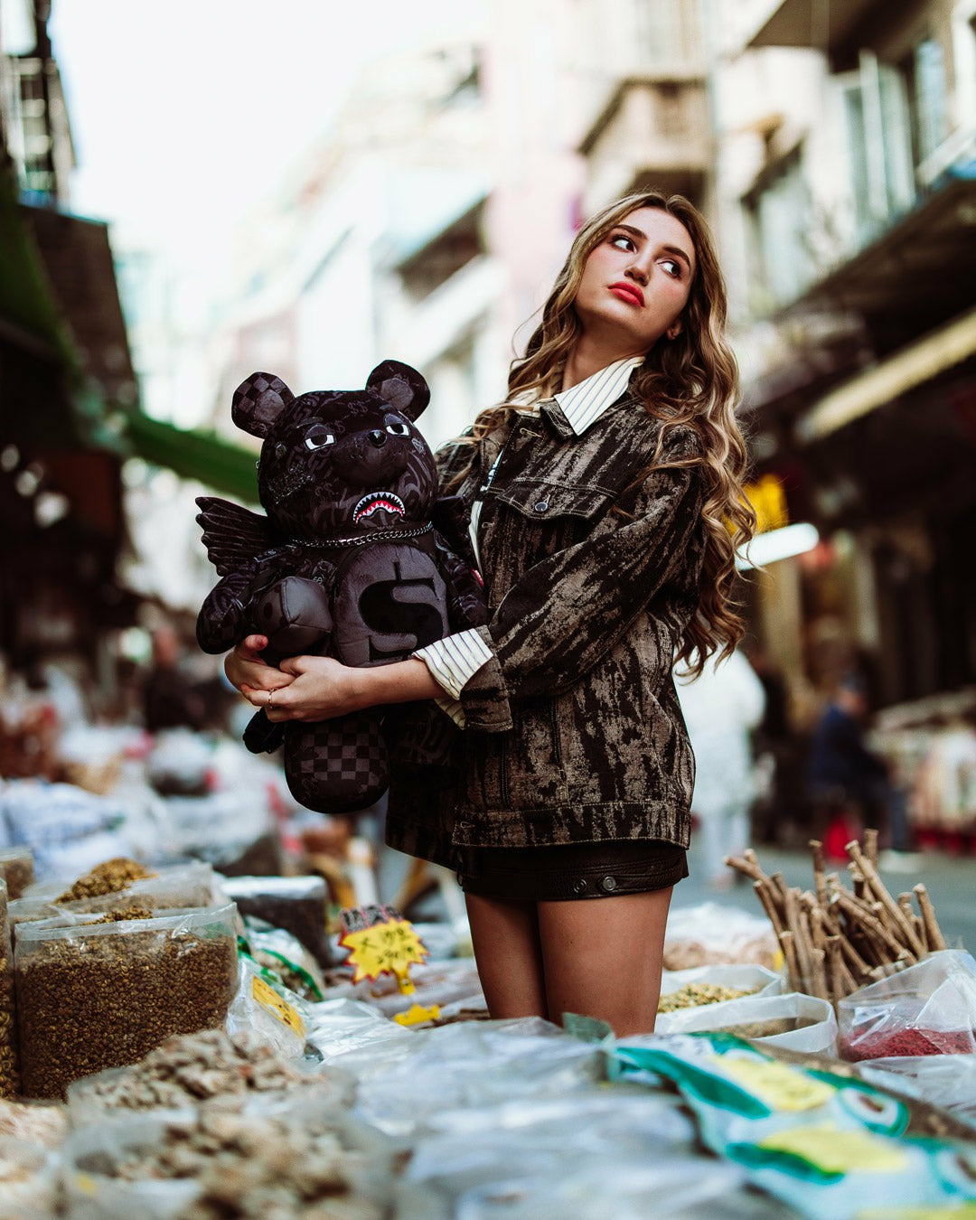 Sprayground - 4AM MONEY WING BEAR BACKPACK