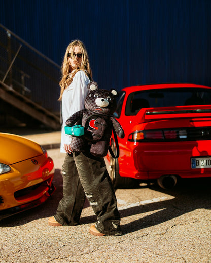 Sprayground - SPEED SHARK SIDE SWIPE MONEYBEAR TEDDY BEAR BACKPACK