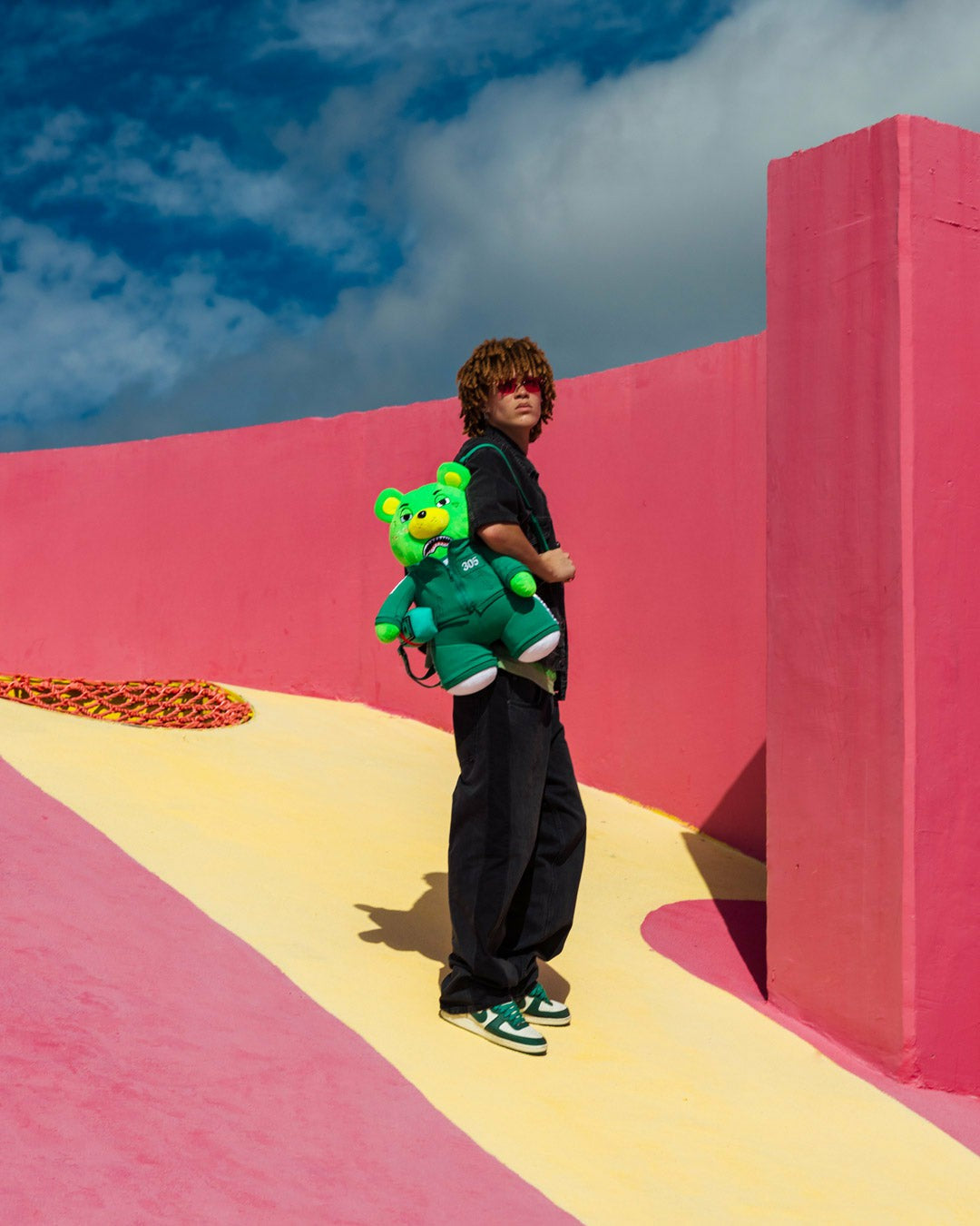 Sprayground - SQUID GAME COLLAB CONTESTANT MONEYBEAR BACKPACK