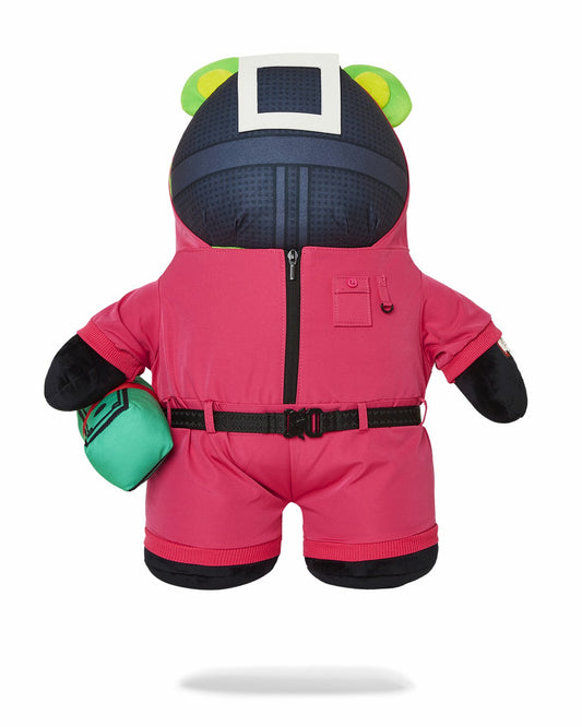 Sprayground - SQUID GAME COLLAB PINK SOLDIERS BEAR BACKPACK