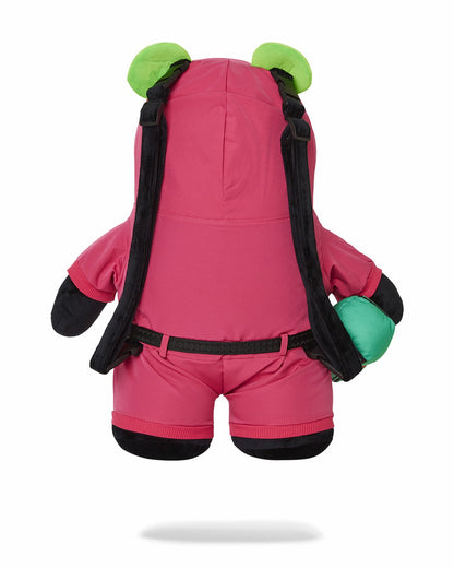 Sprayground - SQUID GAME COLLAB PINK SOLDIERS BEAR BACKPACK