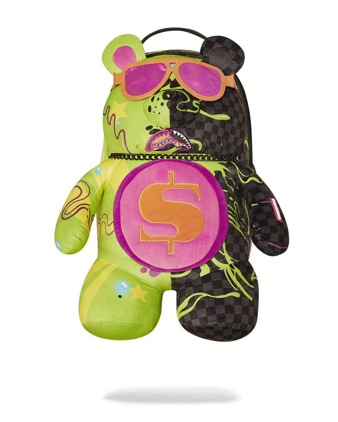 Sprayground - SLIME DIME MONEYBEAR TEDDYBEAR ON BACKPACK