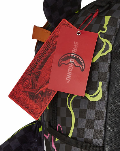Sprayground - SLIME DIME MONEYBEAR TEDDYBEAR ON BACKPACK
