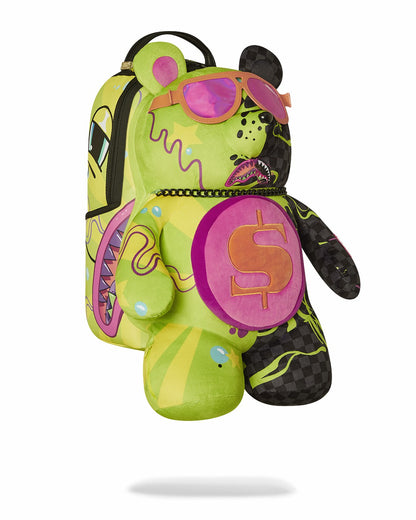 Sprayground - SLIME DIME MONEYBEAR TEDDYBEAR ON BACKPACK