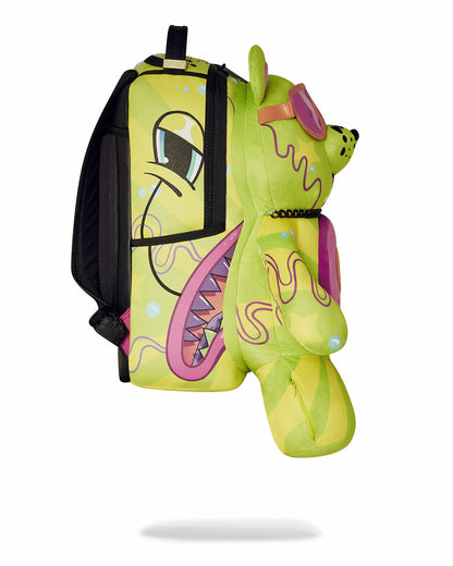 Sprayground - SLIME DIME MONEYBEAR TEDDYBEAR ON BACKPACK