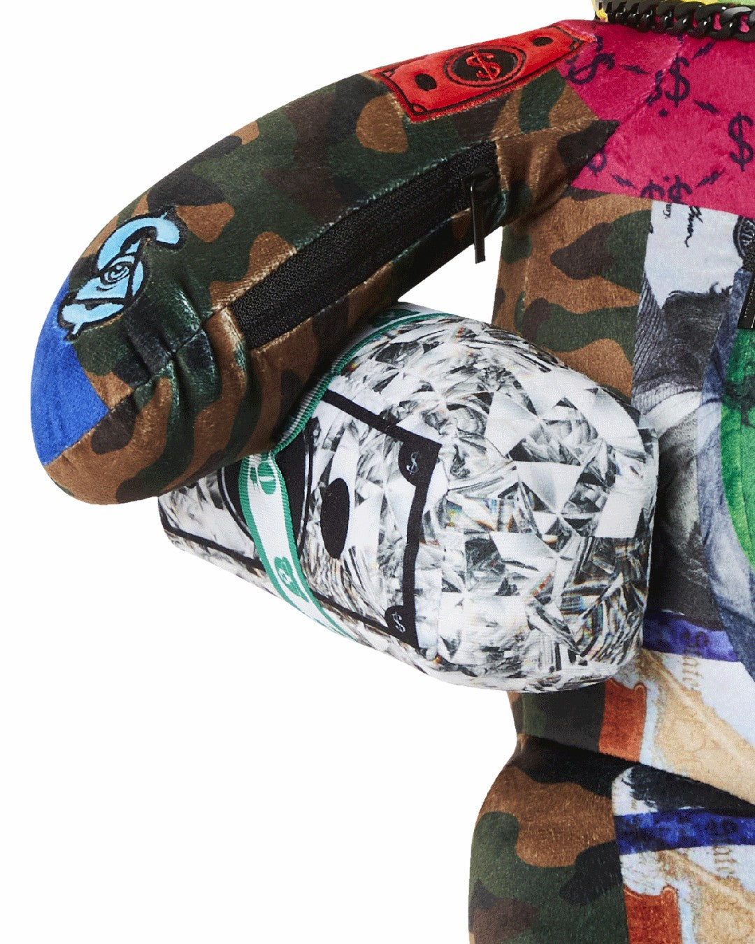 Sprayground - SHARK MASTERPIECES MONEYBEAR TEDDYBEAR BACKPACK