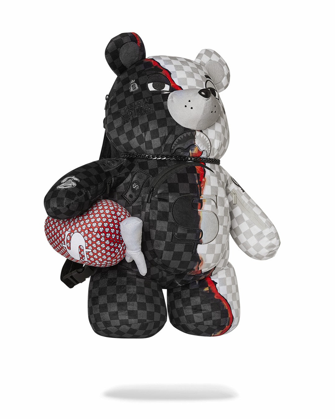 Sprayground - RING OF FIRE MONEYBEAR TEDDYBEAR BACKPACK