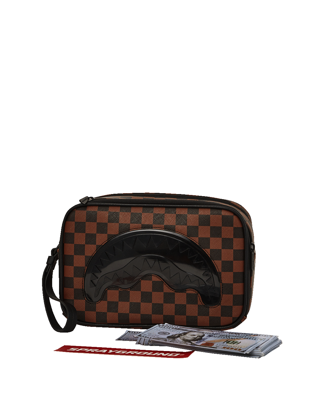 Sprayground - SHARKS IN PARIS CLEAR FOR TAKEOFF TOILETRY BAG