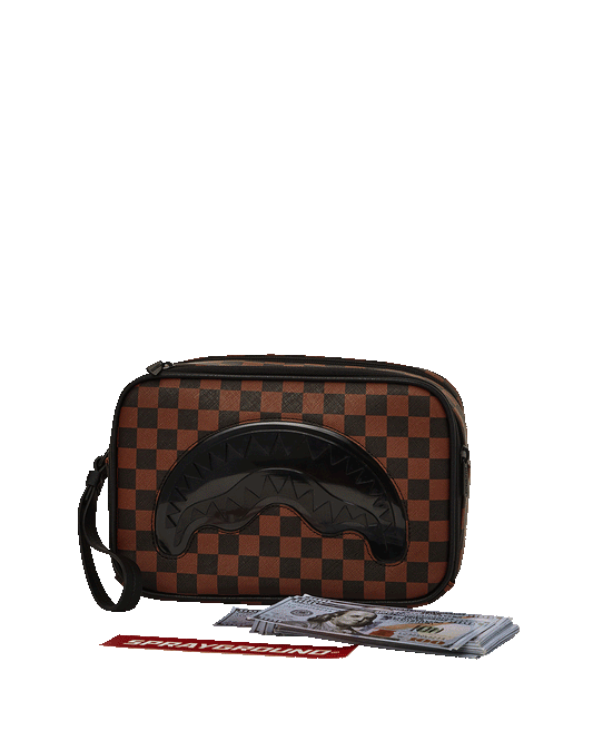 Sprayground - SHARKS IN PARIS CLEAR FOR TAKEOFF TOILETRY BAG