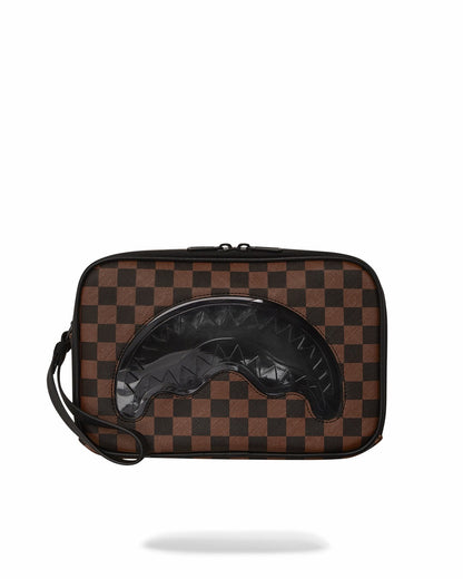 Sprayground - SHARKS IN PARIS CLEAR FOR TAKEOFF TOILETRY BAG