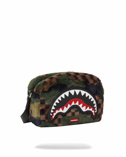 Sprayground - BIG SKY FUR SHARK MESSENGER BRICK BAG