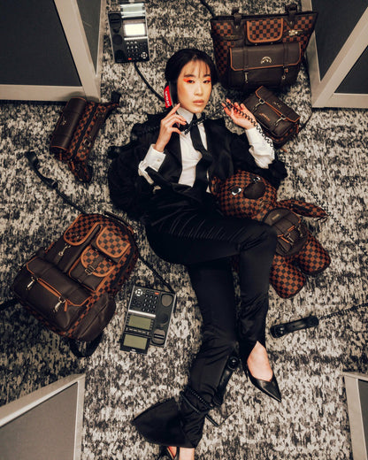 Sprayground - CHECKMATE ROYALE MESSENGER BRICK BAG