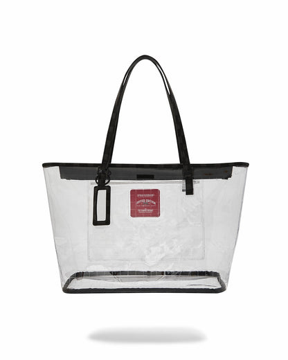 Sprayground - FULLY CLEAR SHARKS IN PARIS TOTE