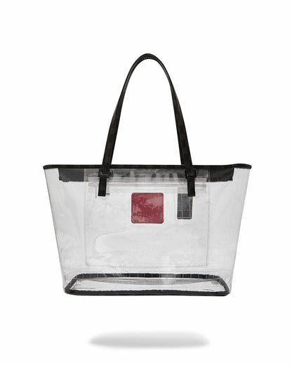 Sprayground - FULLY CLEAR SHARKS IN PARIS TOTE