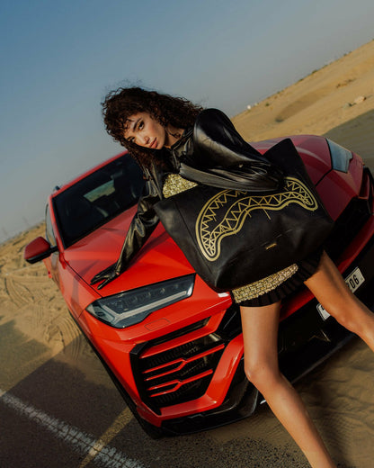 Sprayground - GOLD FANG BEACH TOTE