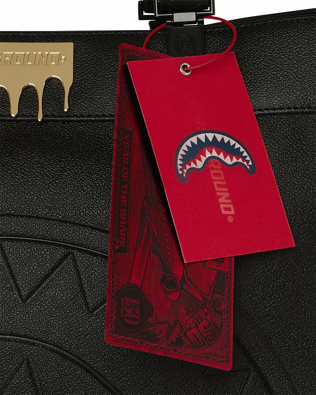 Sprayground - GOLD BRICK DRIP TORTUGA TOTE