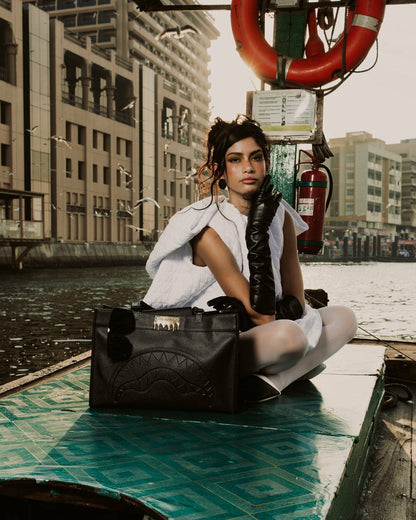 Sprayground - GOLD BRICK DRIP TORTUGA TOTE