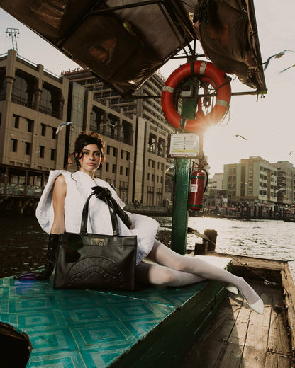 Sprayground - GOLD BRICK DRIP TORTUGA TOTE