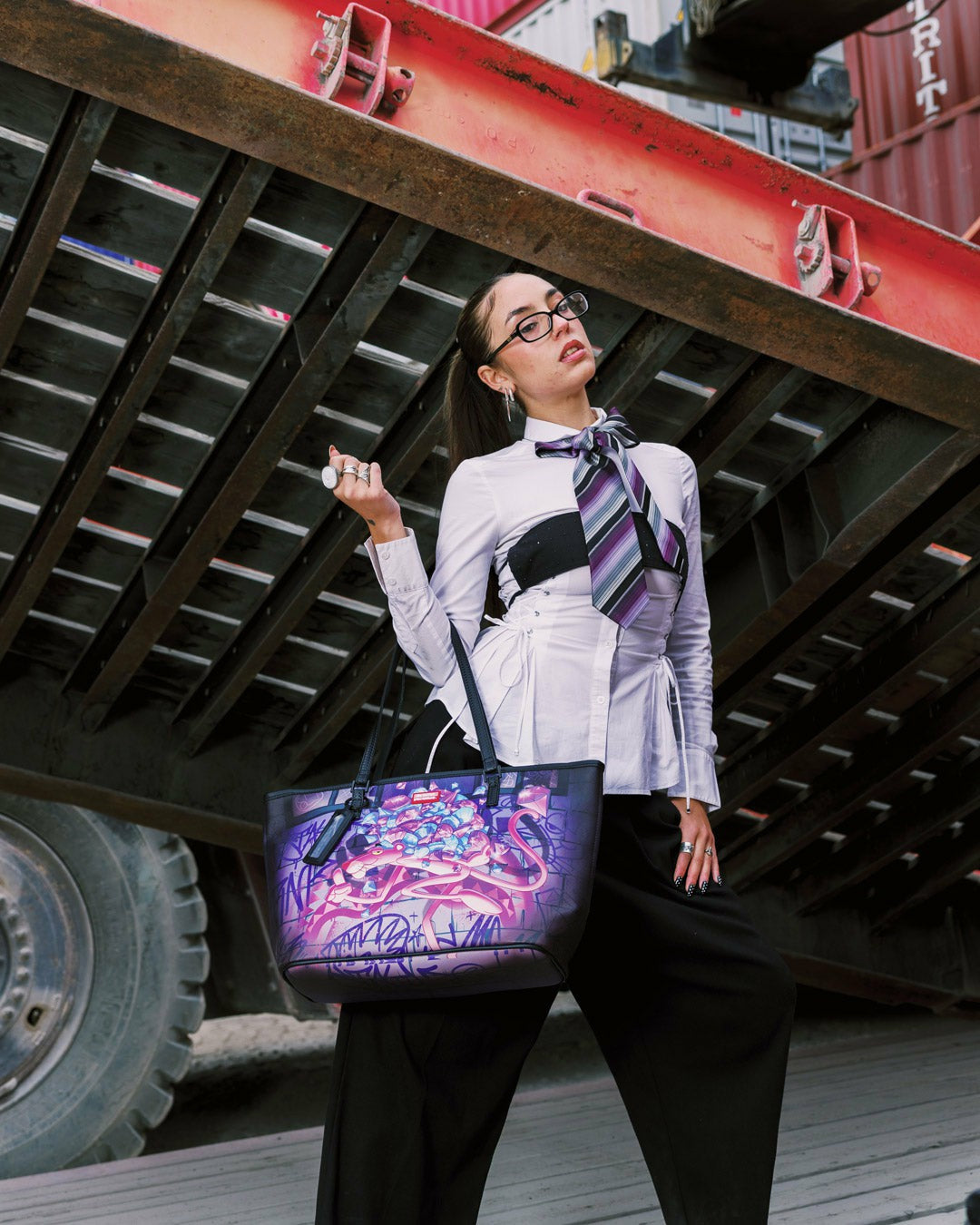 Sprayground - PINK PANTHER DIAMOND HEIST TOTE