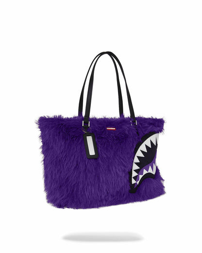 Sprayground - FURZILLA SHARK (PURP) TOTE