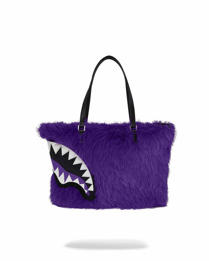 Sprayground - FURZILLA SHARK (PURP) TOTE