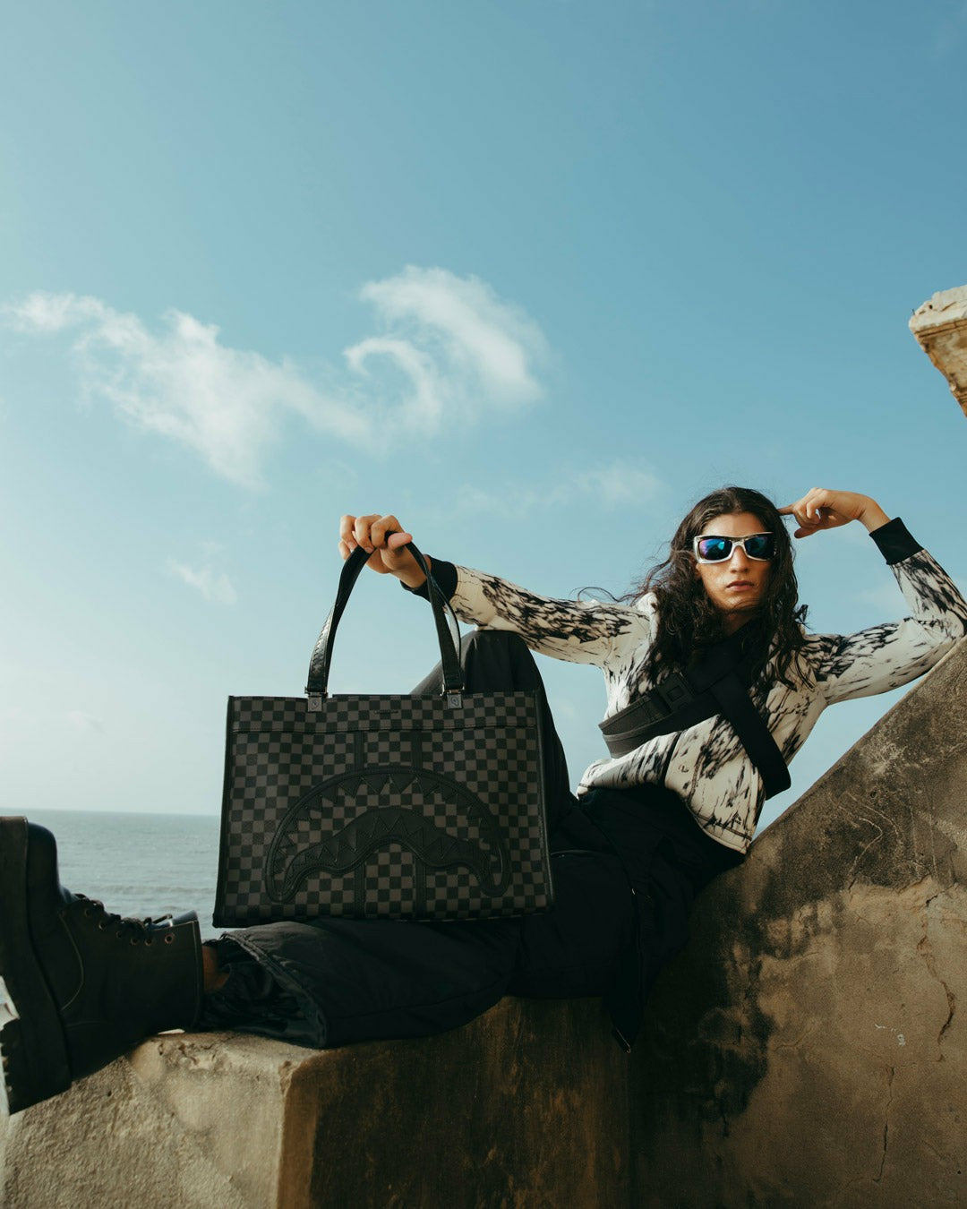 Sprayground - MIDNIGHT CHATEAU TORTUGA TOTE