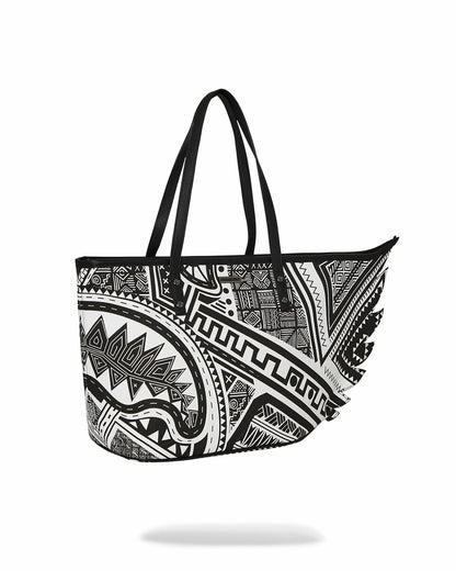 Sprayground - A.I. AFRICAN INTELLIGENCE THE SKYHAWK WING TOTE - SANDFLOWER COLLAB