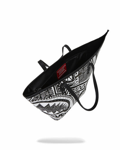 Sprayground - A.I. AFRICAN INTELLIGENCE THE SKYHAWK WING TOTE - SANDFLOWER COLLAB