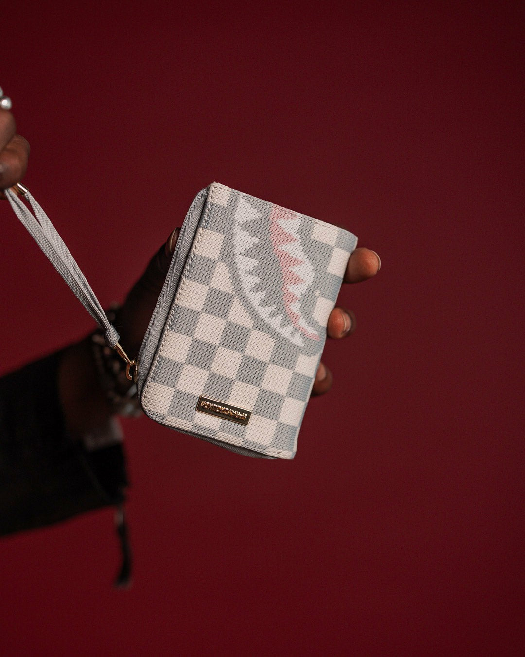 Sprayground - KNIT SHARKS IN PARIS IN CREAM WALLET