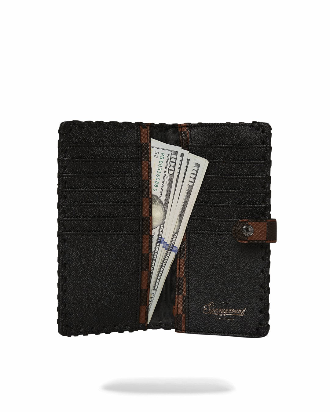 Sprayground - CHECKPOINT ROYALE SINGLE-FOLD WALLET