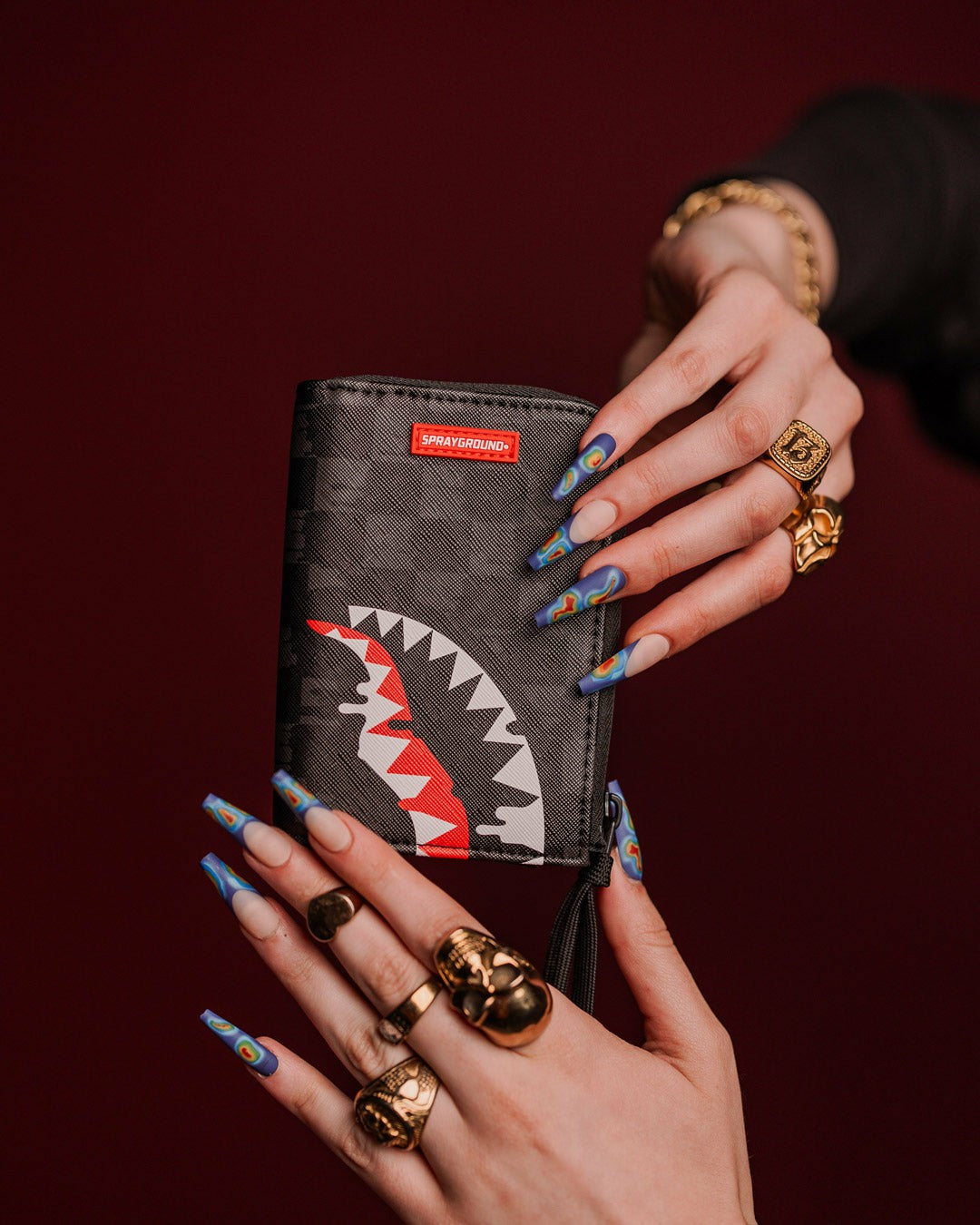 Sprayground - SHARKS IN PARIS THUNDERDRIP WALLET