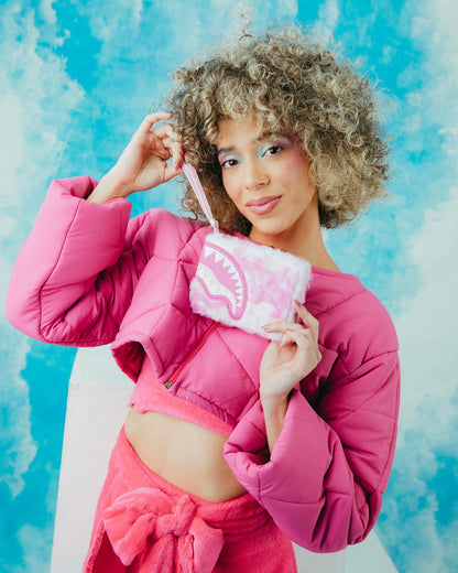 Sprayground - FURRROCIOUS IN PINK WALLET
