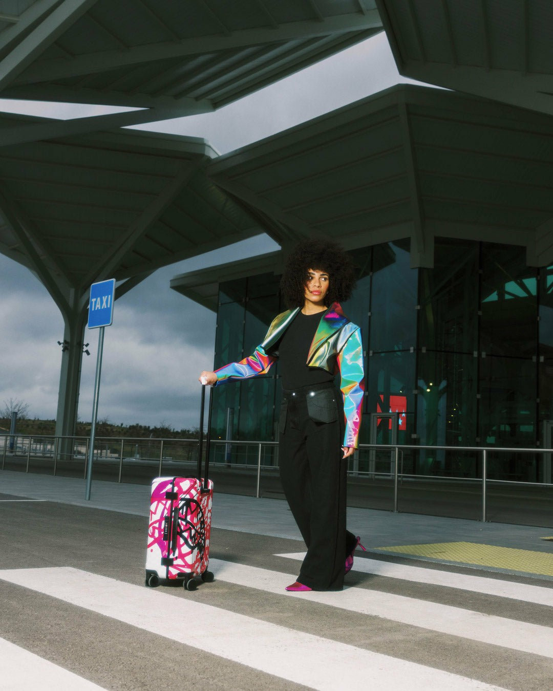 Sprayground - CRASH GRAFF TURBO CARRY-ON LUGGAGE