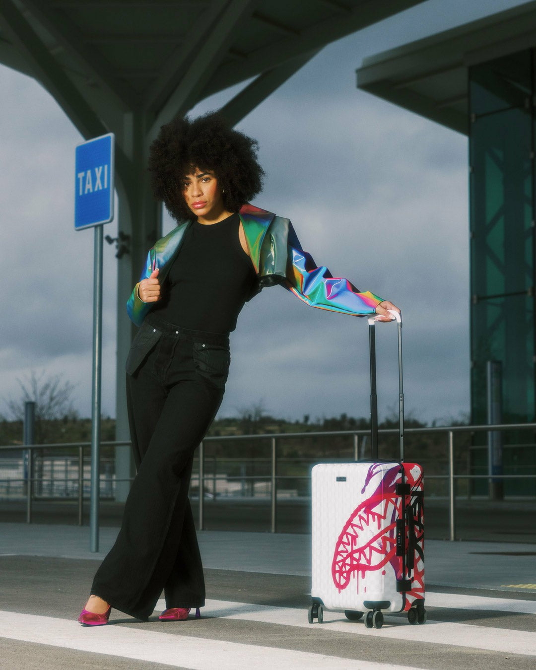 Sprayground - CRASH GRAFF TURBO CARRY-ON LUGGAGE