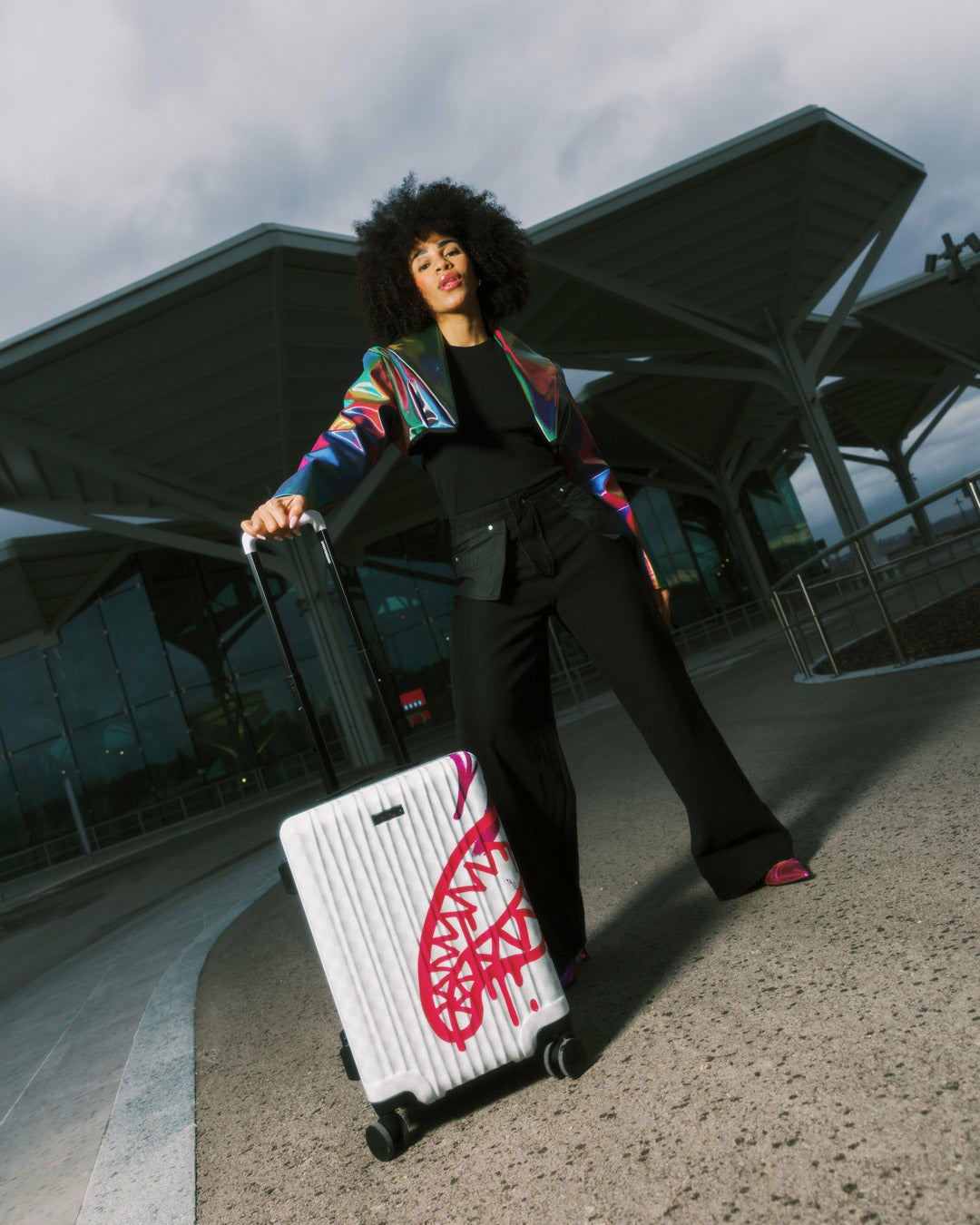 Sprayground - CRASH GRAFF TURBO CARRY-ON LUGGAGE