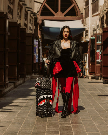 Sprayground - SHARK MOB HIDEOUT CARRY-ON LUGGAGE