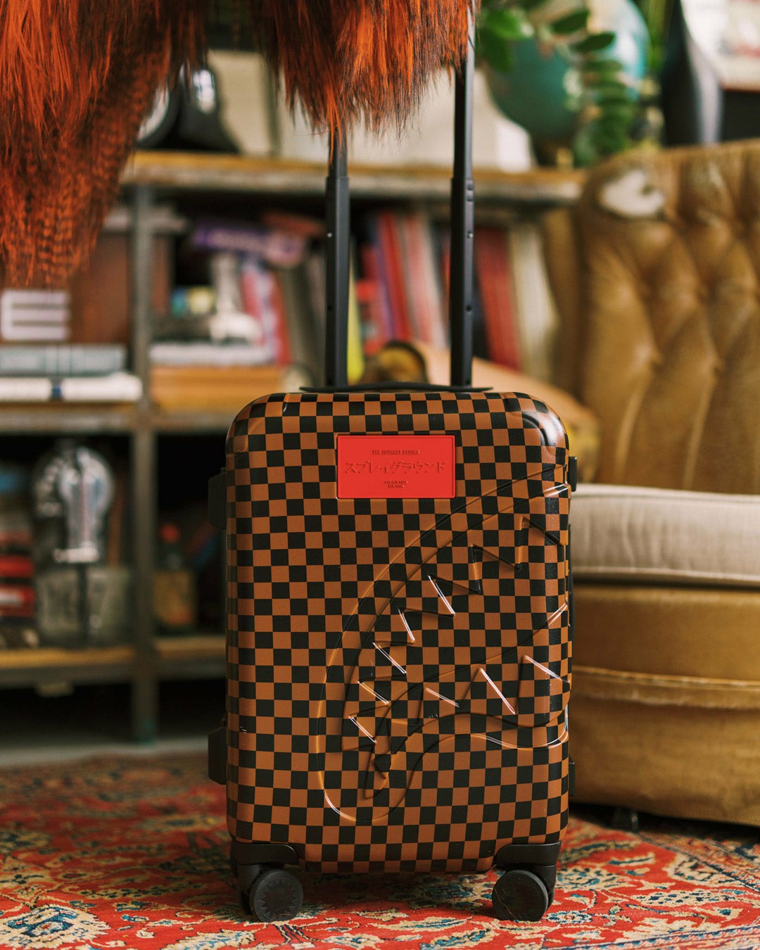 Sprayground - KATANA CHECK BOSS CARRY-ON LUGGAGE