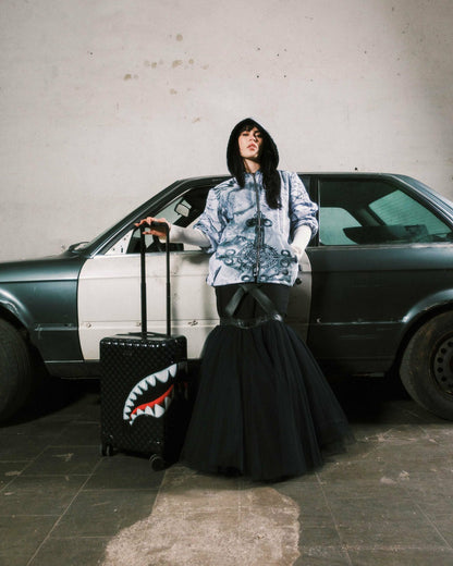 Sprayground - SHARKS IN PARIS HYPER PUFF CARRY-ON LUGGAGE