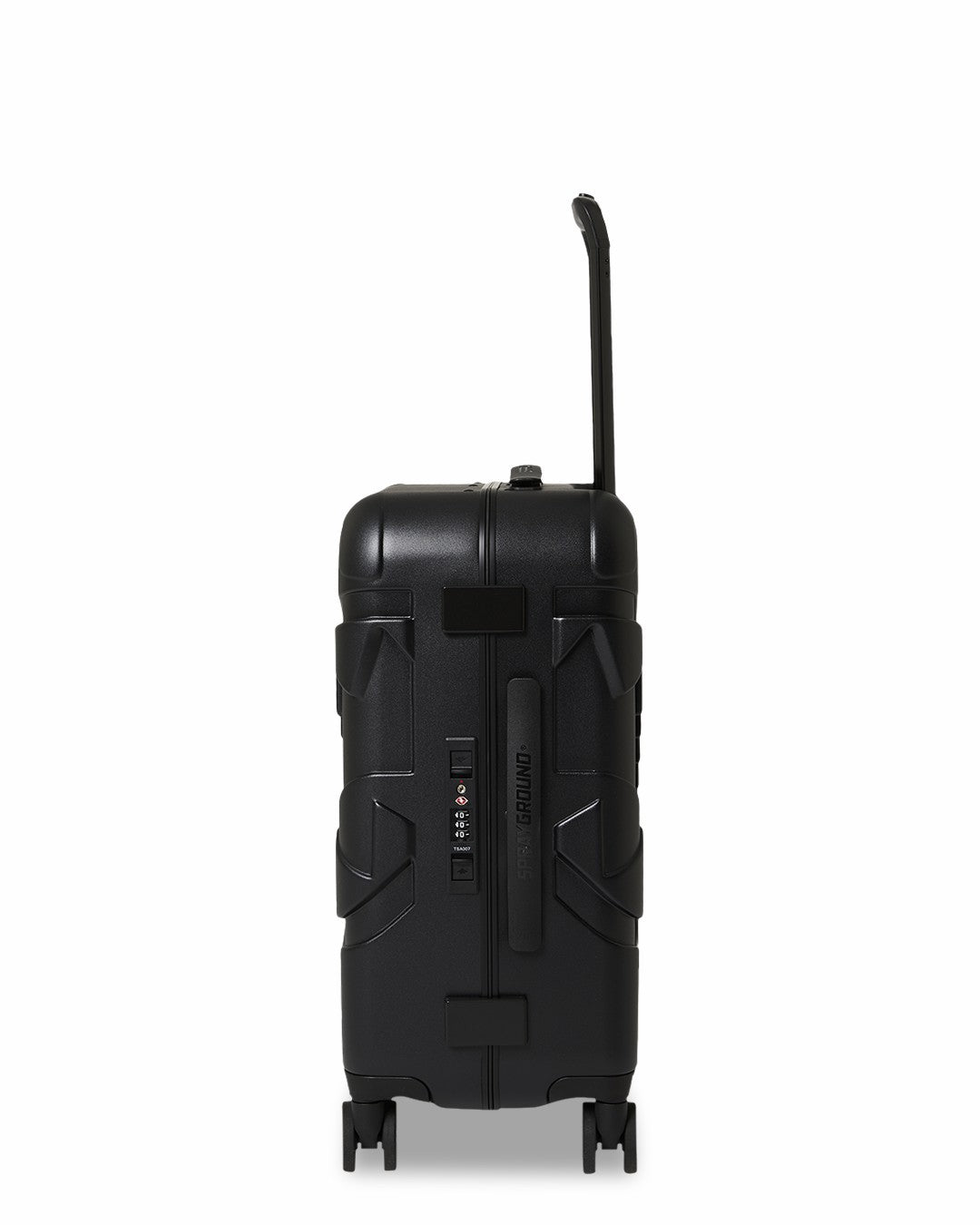 Sprayground - THE JOURNEY BEGINS SHARKITECTURE CARRY-ON LUGGAGE BLACK WITH EXTRA STI