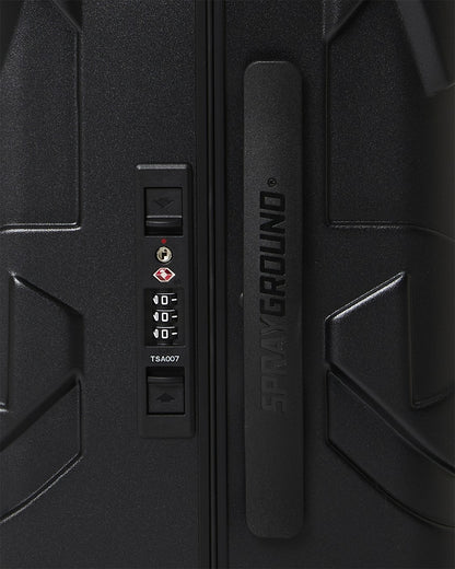 Sprayground - THE JOURNEY BEGINS SHARKITECTURE CARRY-ON LUGGAGE BLACK WITH EXTRA STI