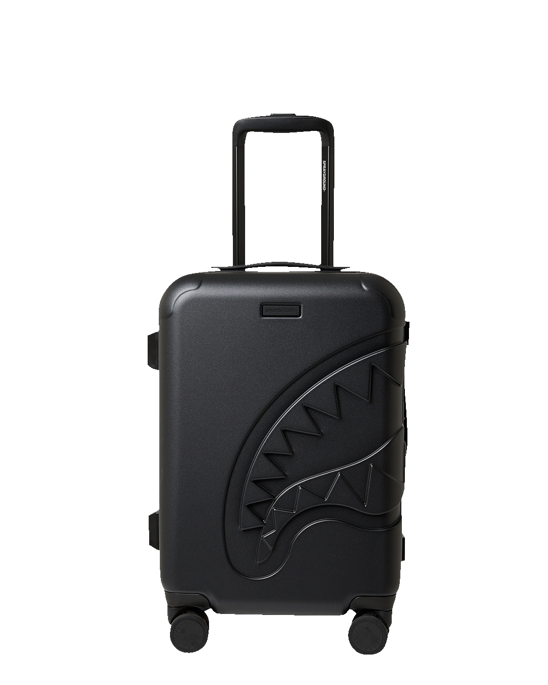 Sprayground - THE JOURNEY BEGINS SHARKITECTURE CARRY-ON LUGGAGE BLACK WITH EXTRA STI