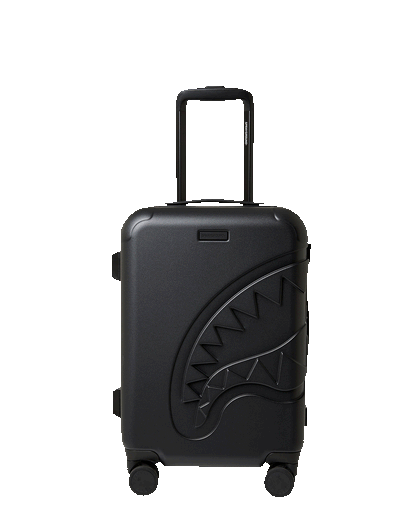 Sprayground - THE JOURNEY BEGINS SHARKITECTURE CARRY-ON LUGGAGE BLACK WITH EXTRA STI
