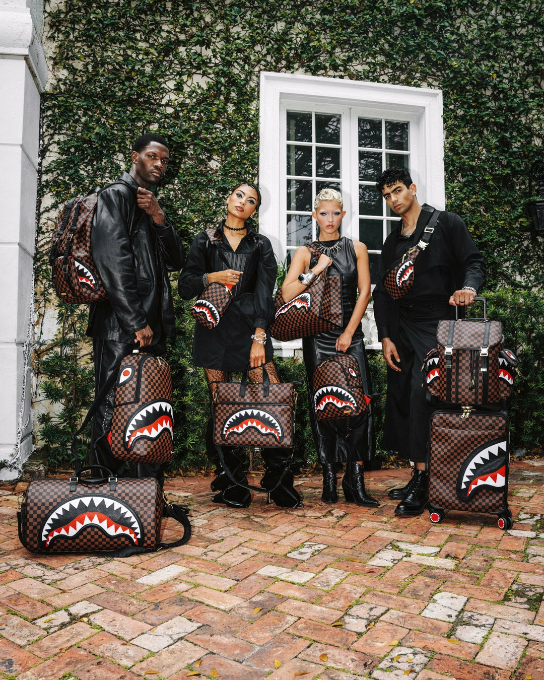 Sprayground - SAWTOOTH SHARKS IN PARIS CARRY-ON LUGGAGE