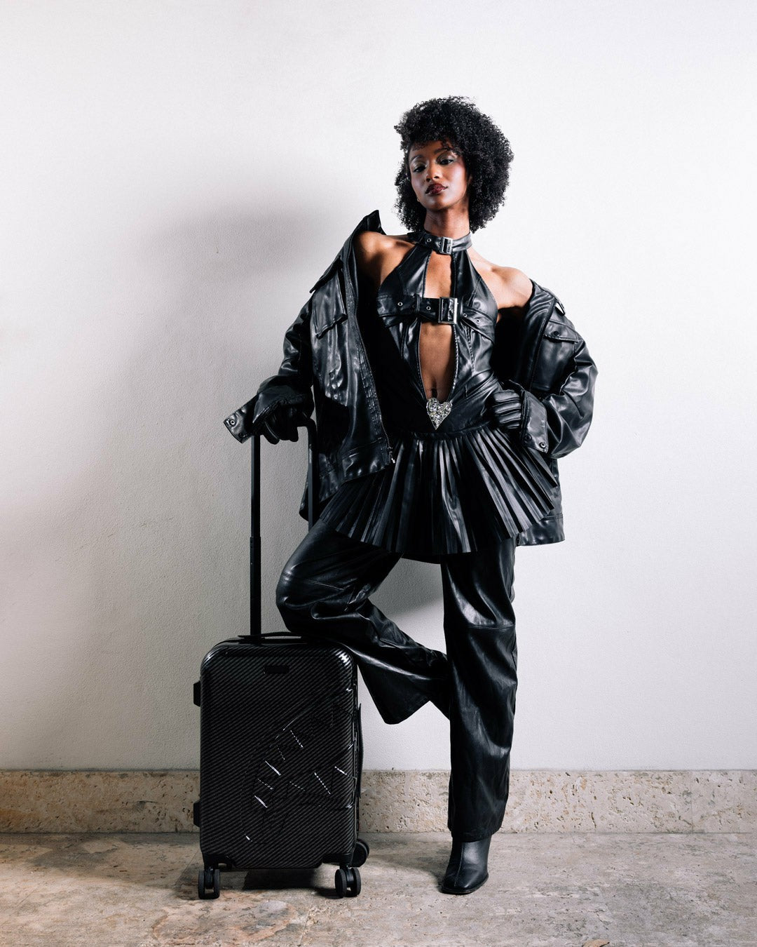 Sprayground - NIGHTFALL SHARKITECTURE CARRY-ON LUGGAGE