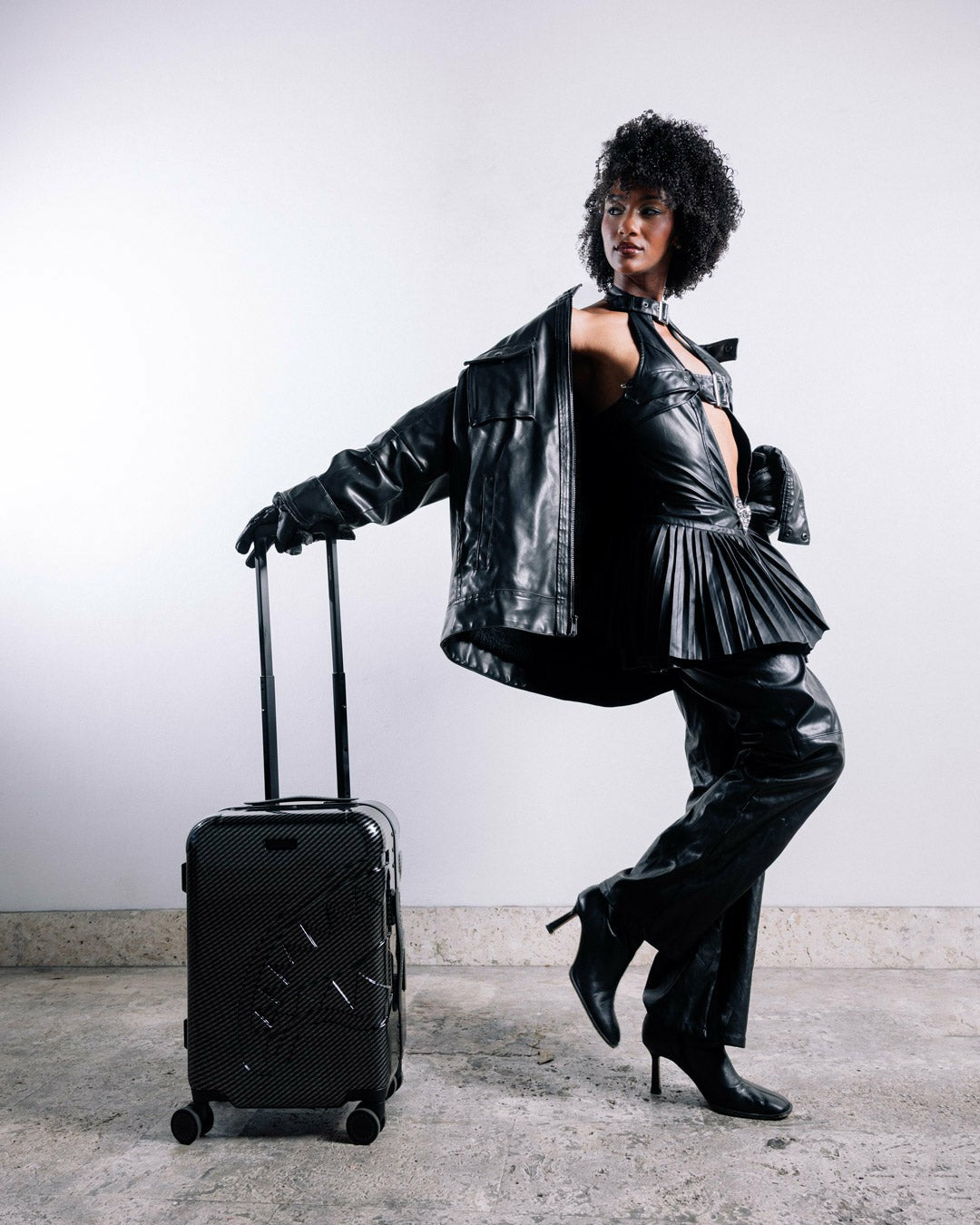 Sprayground - NIGHTFALL SHARKITECTURE CARRY-ON LUGGAGE